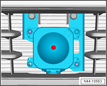 Calibrating adaptive cruise control (ACC), except for e-Golf