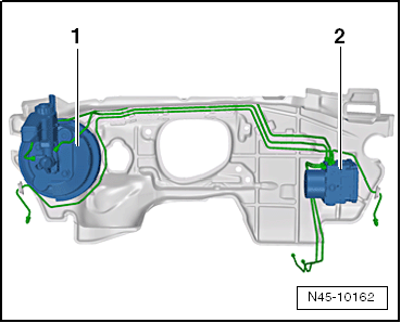 Repair instructions for repair work on ABS