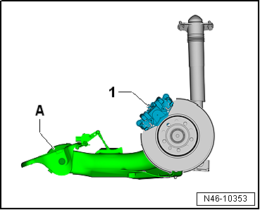 Removing and installing brake pads or linings