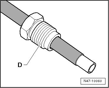 Instructions for use of flanging tool
