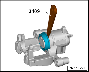 Removing and installing protective cap