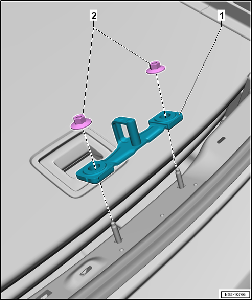 Removing and installing striker pin