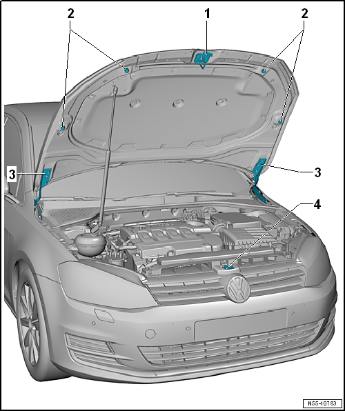 Adjusting bonnet