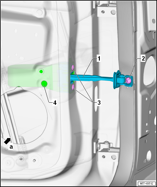 Removing and installing door arrester