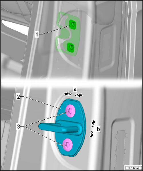 Adjusting striker pin