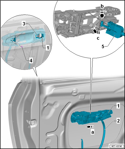Removing and installing mounting bracket