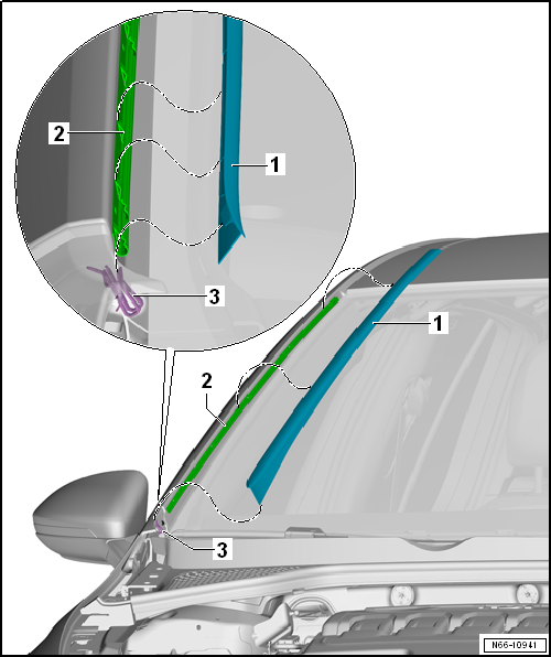 Removing and installing water deflector
