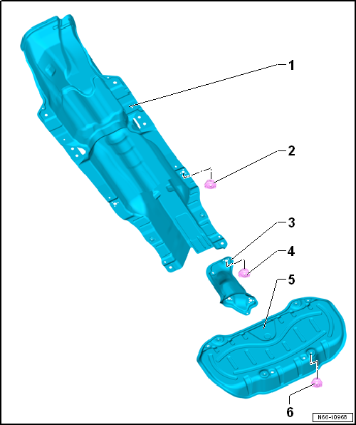 Assembly overview - heat shield