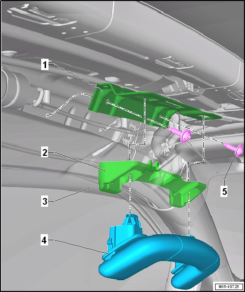 Assembly overview - roof grab handle