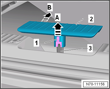 Removing and installing lock carrier trim