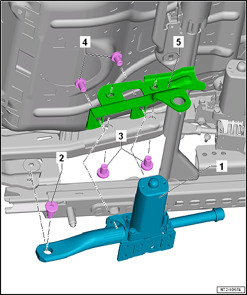 Assembly overview - seat pan