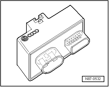 Radiator fan control unit -J293
