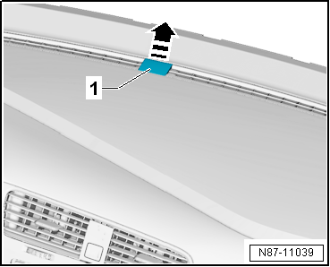 Removing and installing sunlight penetration photosensor -G107-