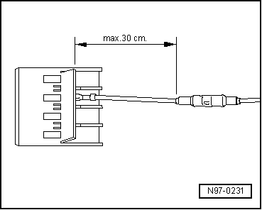 Notes on repairs to airbag and belt tensioner wiring