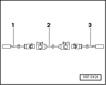 Renewal of aerial wiring
