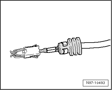Repairs to wiring with cross sections up to 0.35 mm2