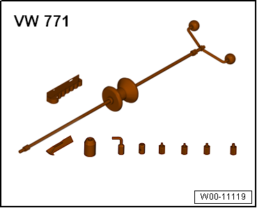 Renewing left oil seal