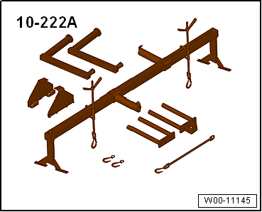 Removing and installing camshaft adjuster