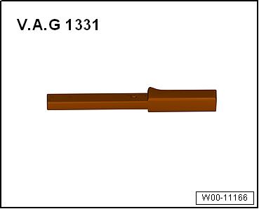 Removing and installing steering column, RHD