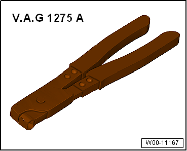 Removing and installing selector lever handle, Golf 2013 ►, Golf Estate 2014 ►, Passat 2015 ►, Passat Estate 2015 ►