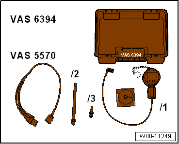 Checking fuel pressure sender -G247-