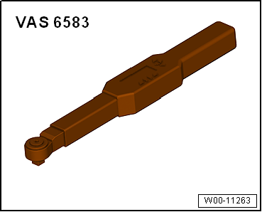 Checking valve timing, engine codes CHPA, CMBA, CPVA, CXSA, CZCA, CPVB, CZDA