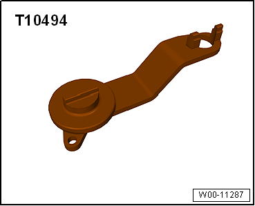 Checking valve timing, engine codes CHPA, CMBA, CPVA, CXSA, CZCA, CPVB, CZDA