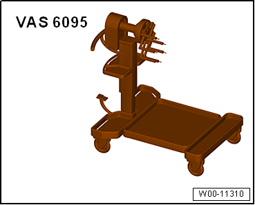 Engine and gearbox support -VAS&nbsp;6095