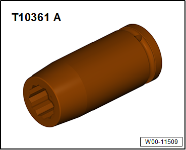 Loosening and tightening threaded connections of drive shaft