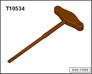 Moving push button to installation position in the handle