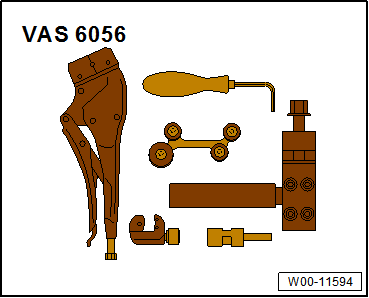 Assembly overview - flanging tool