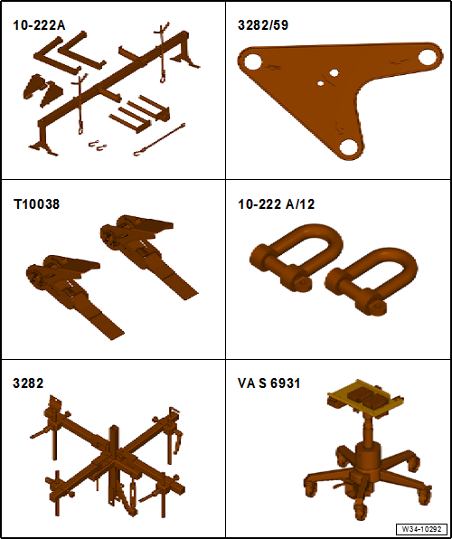Removing gearbox, Golf 2013 ►, Golf Estate 2014 ►, Golf SV 2015 ►, vehicles with petrol engine