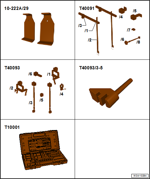 Shock absorber set -T10001-